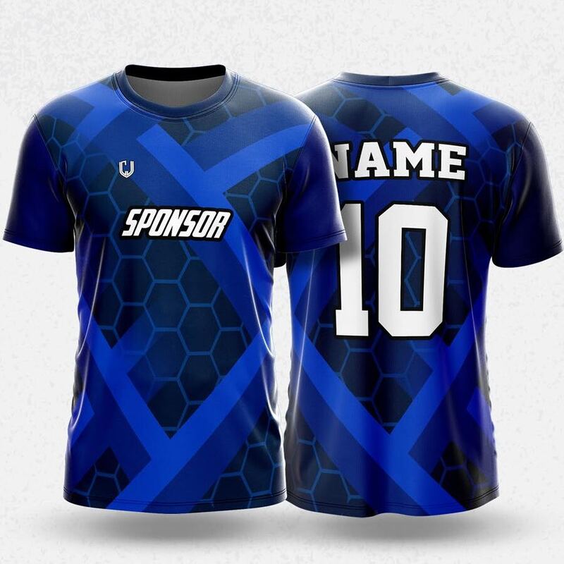 MR24-02R round neck jersey design in royal blue, navy, front and back