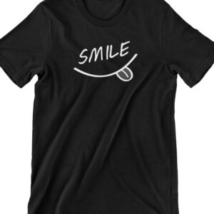 Smile Printed T Shirt