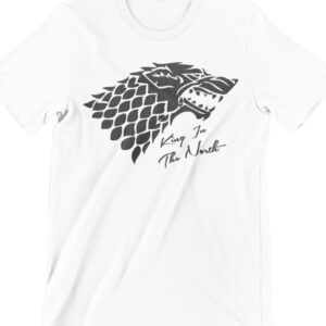 King in The North Printed T Shirt