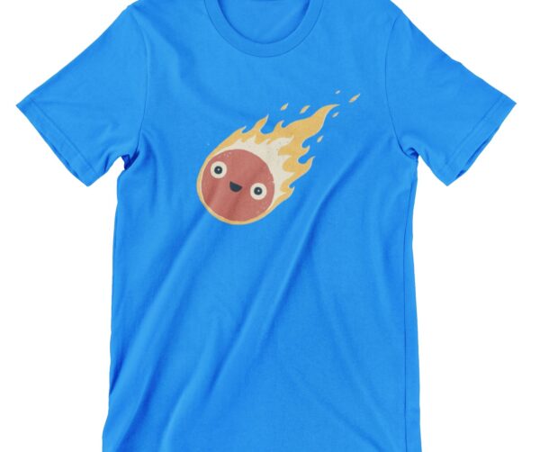 Fire Ball Printed T Shirt