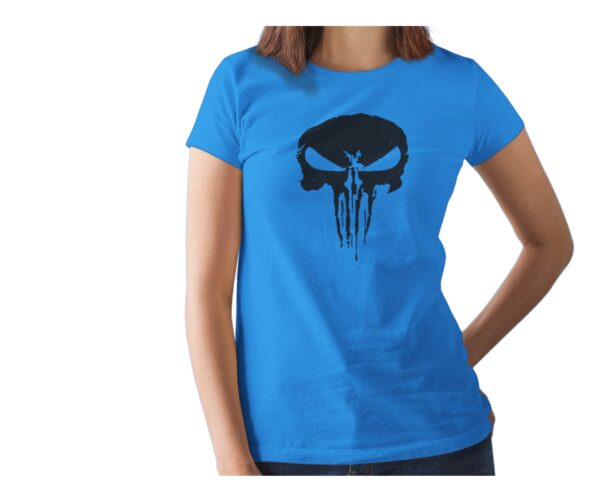 The Skull Printed T Shirt  Women