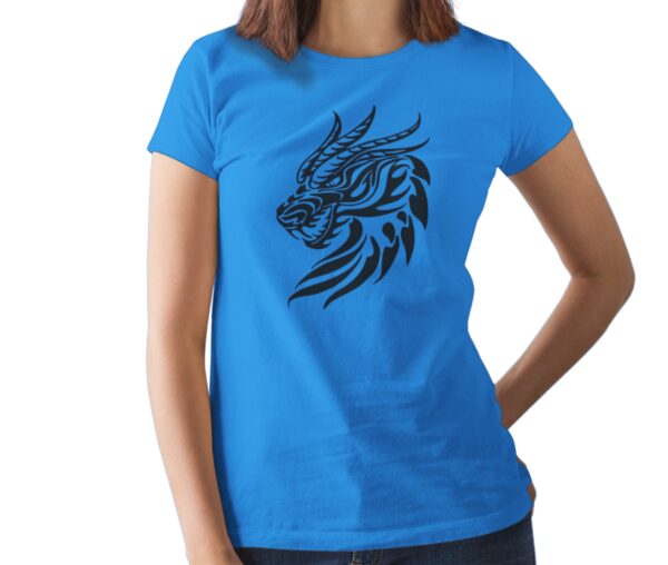 Dragon 2 Printed T Shirt  Women