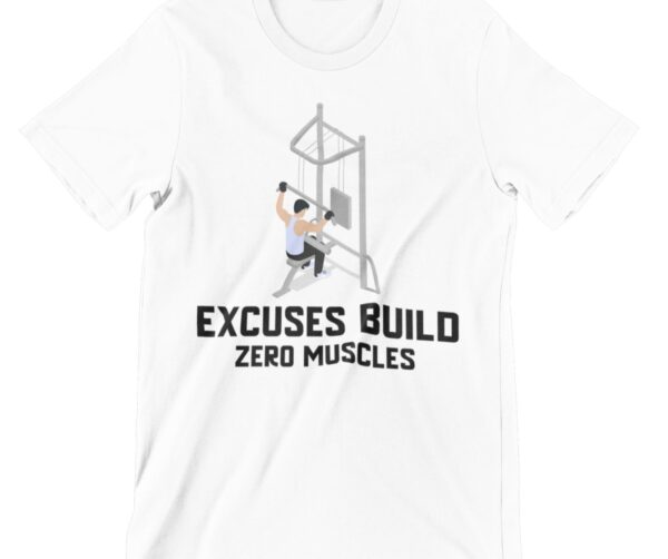 Zero Muscles Printed T Shirt