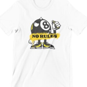 No Rules Printed T Shirt