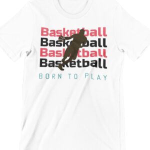 Basketball Printed T Shirt