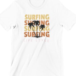 Surfing Printed T Shirt